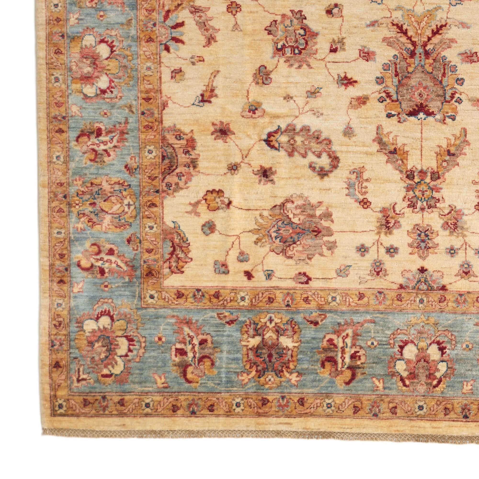 210cm x 290cm Hand Knotted Ziegler Rug