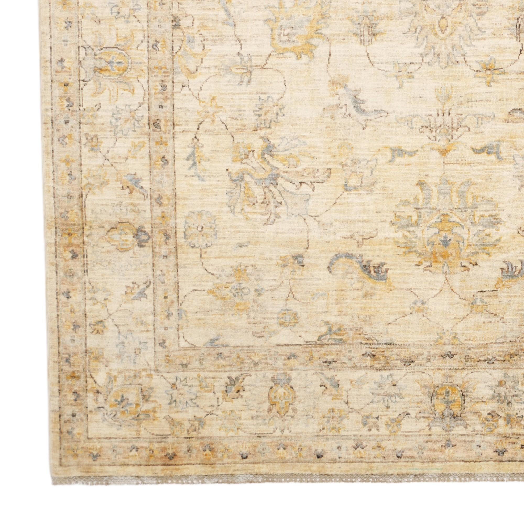 190cm x 270cm Hand Knotted Ziegler Rug