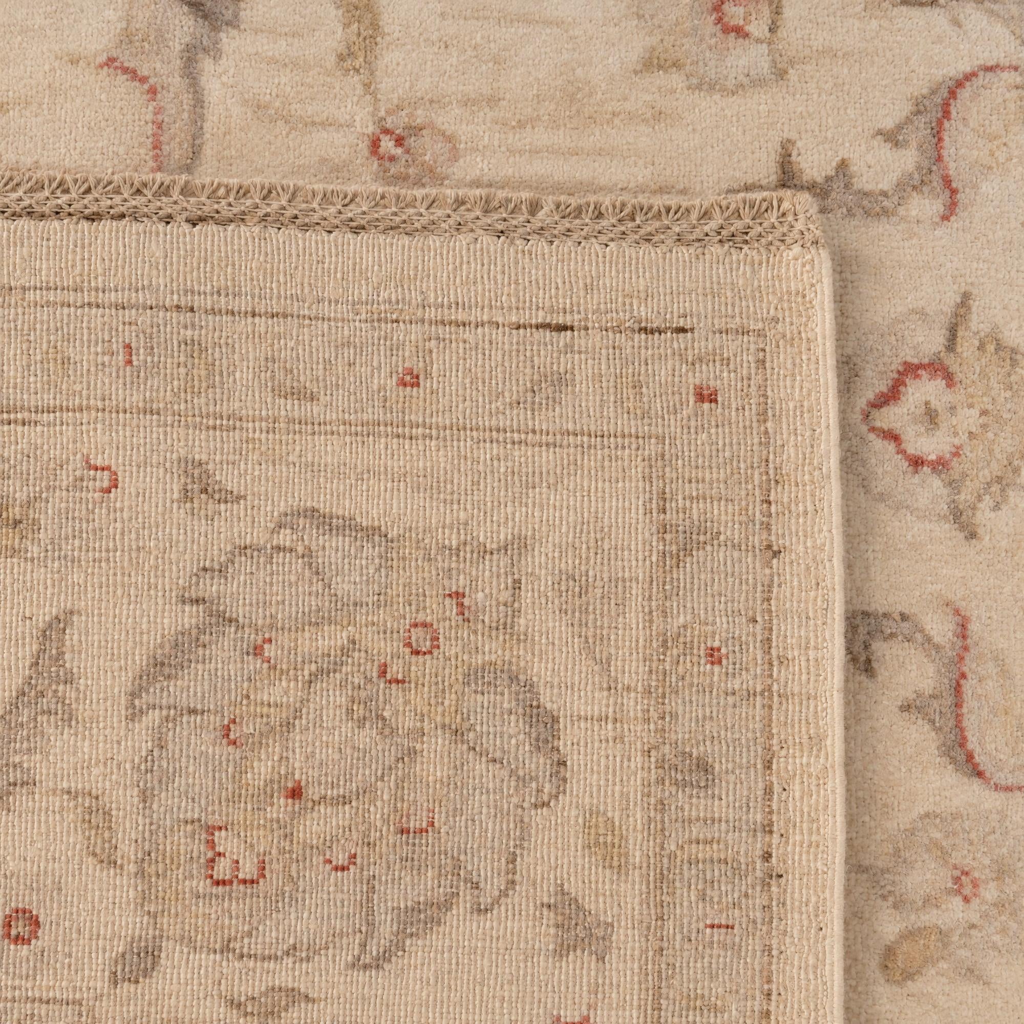 8' x 10' Hand Knotted Ziegler Rug