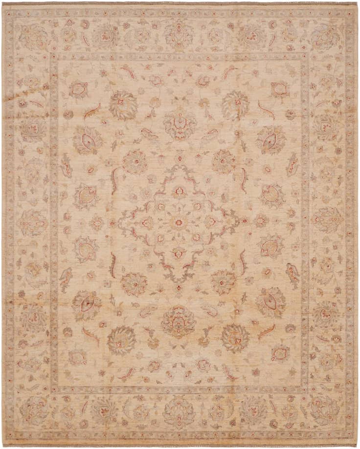 Vue détaillée : 245cm x 305cm Noué main Ziegler Tapis