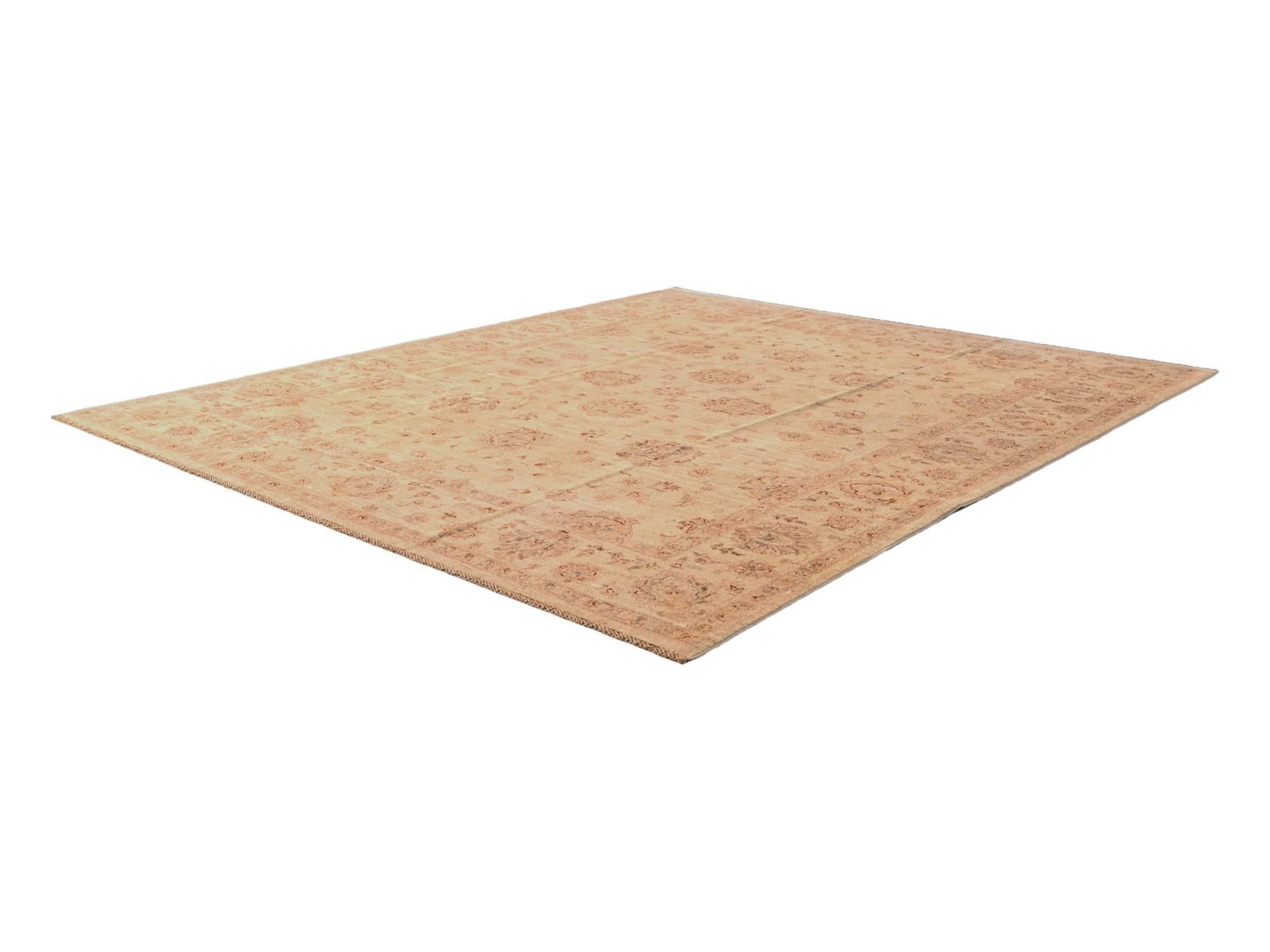 8' 6 x 9' 8 Hand Knotted Ziegler Rug