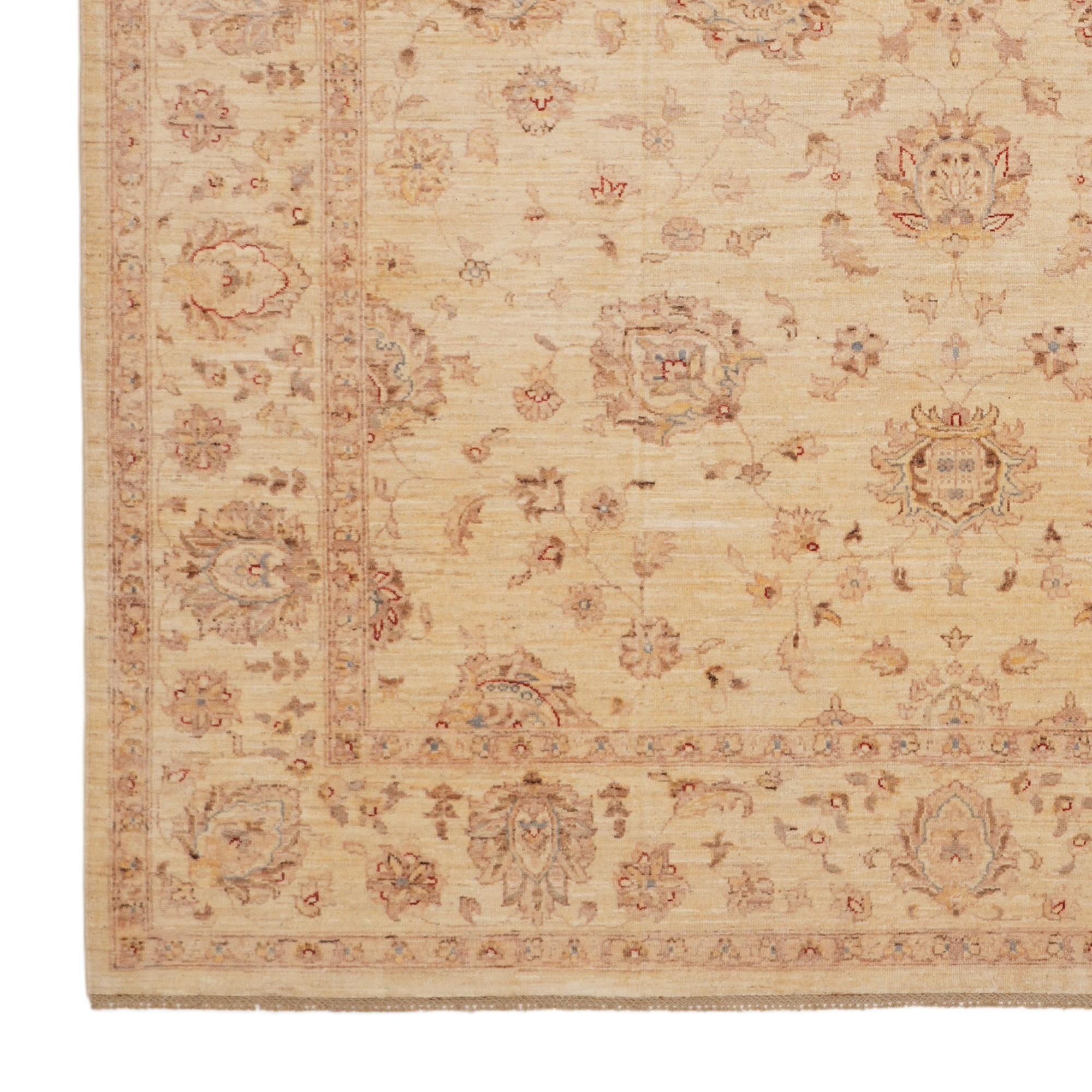 260cm x 295cm Hand Knotted Ziegler Rug