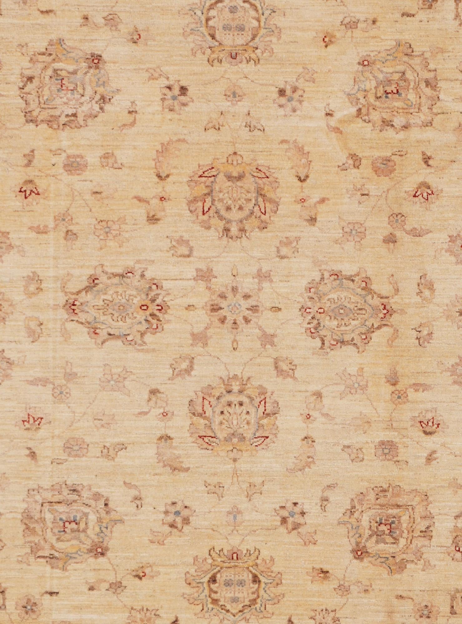 8' 6 x 9' 8 Hand Knotted Ziegler Rug