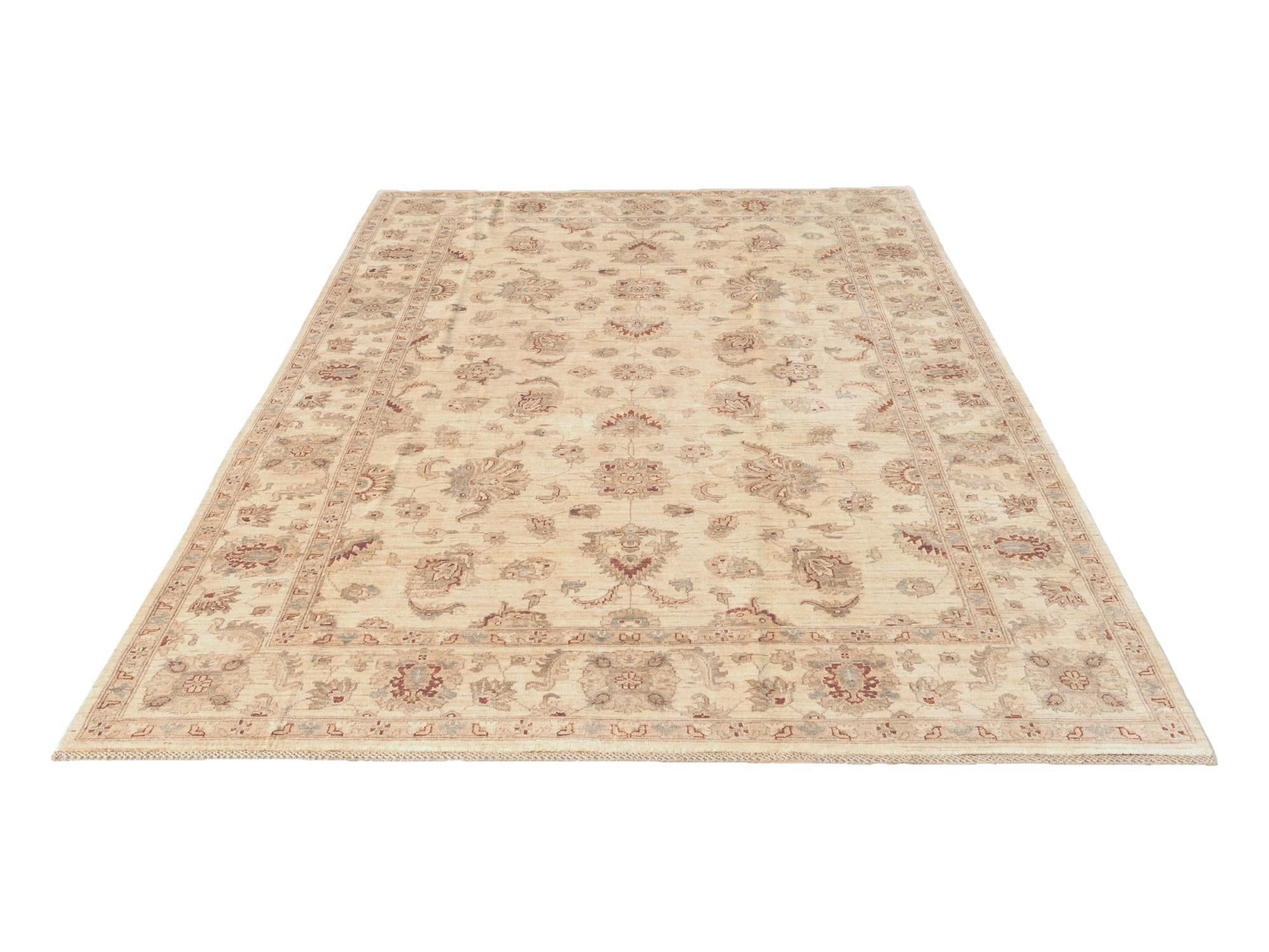 6' 8 x 10' 4 Hand Knotted Ziegler Rug