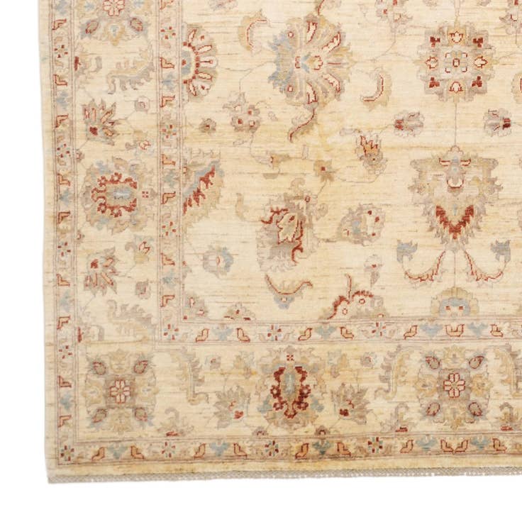 Detailansicht von 200cm x 315cm Handgeknüpft Ziegler Teppich