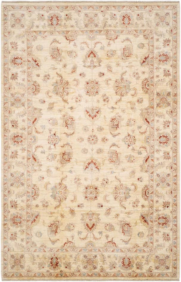 Detailansicht von 200cm x 315cm Handgeknüpft Ziegler Teppich