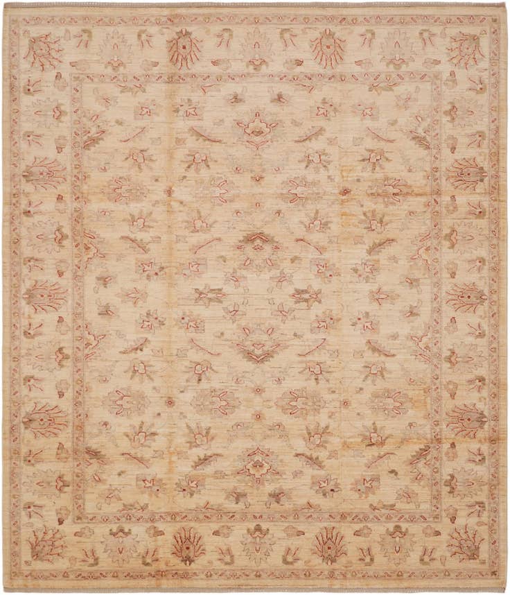 Detail image of 250cm x 295cm Hand Knotted Ziegler Rug