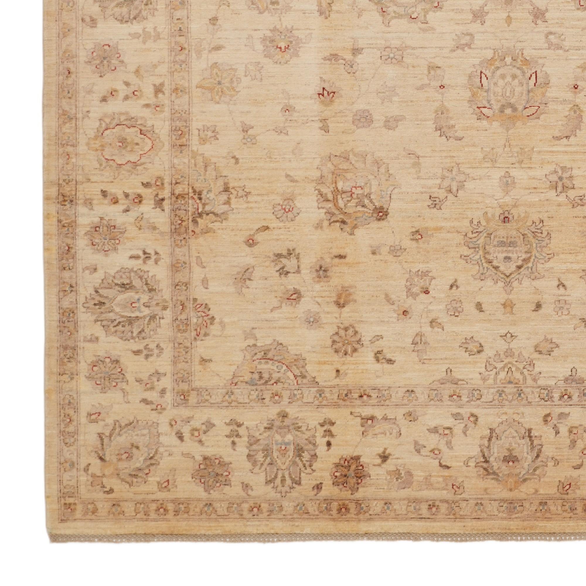 255cm x 300cm Hand Knotted Ziegler Rug