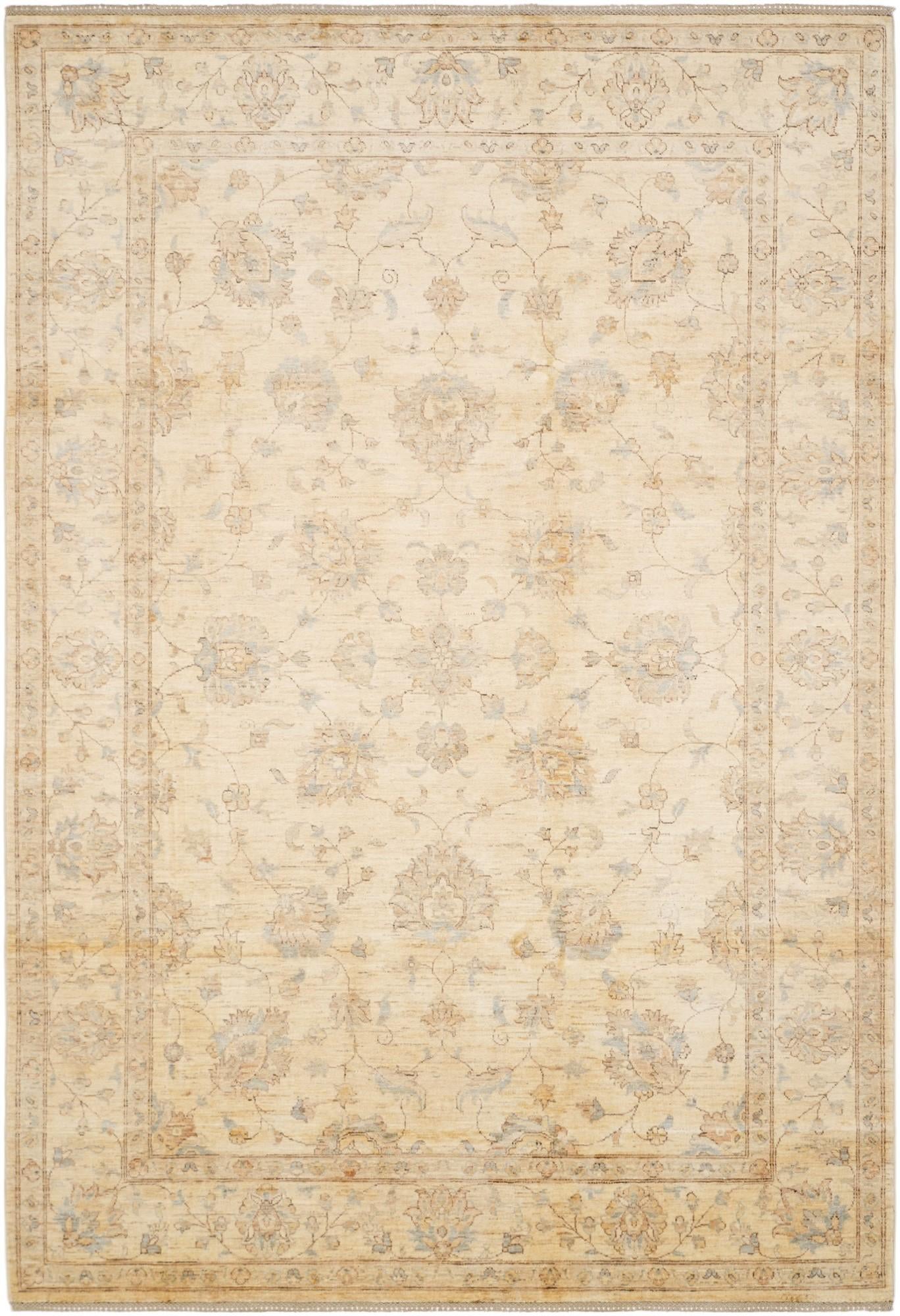 6' 8 x 9' 9 Hand Knotted Ziegler Rug