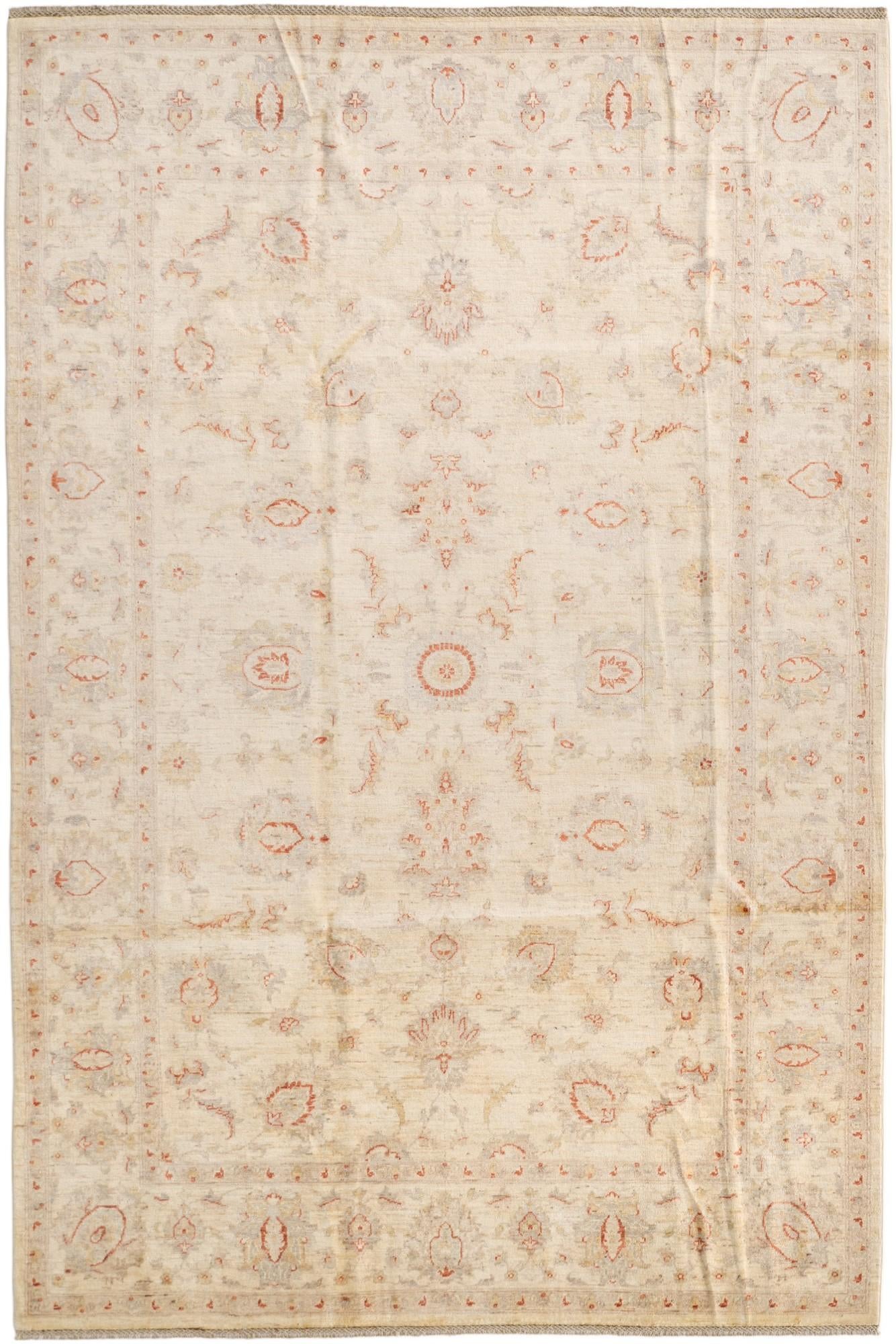 6' 6 x 9' 10 Hand Knotted Ziegler Rug