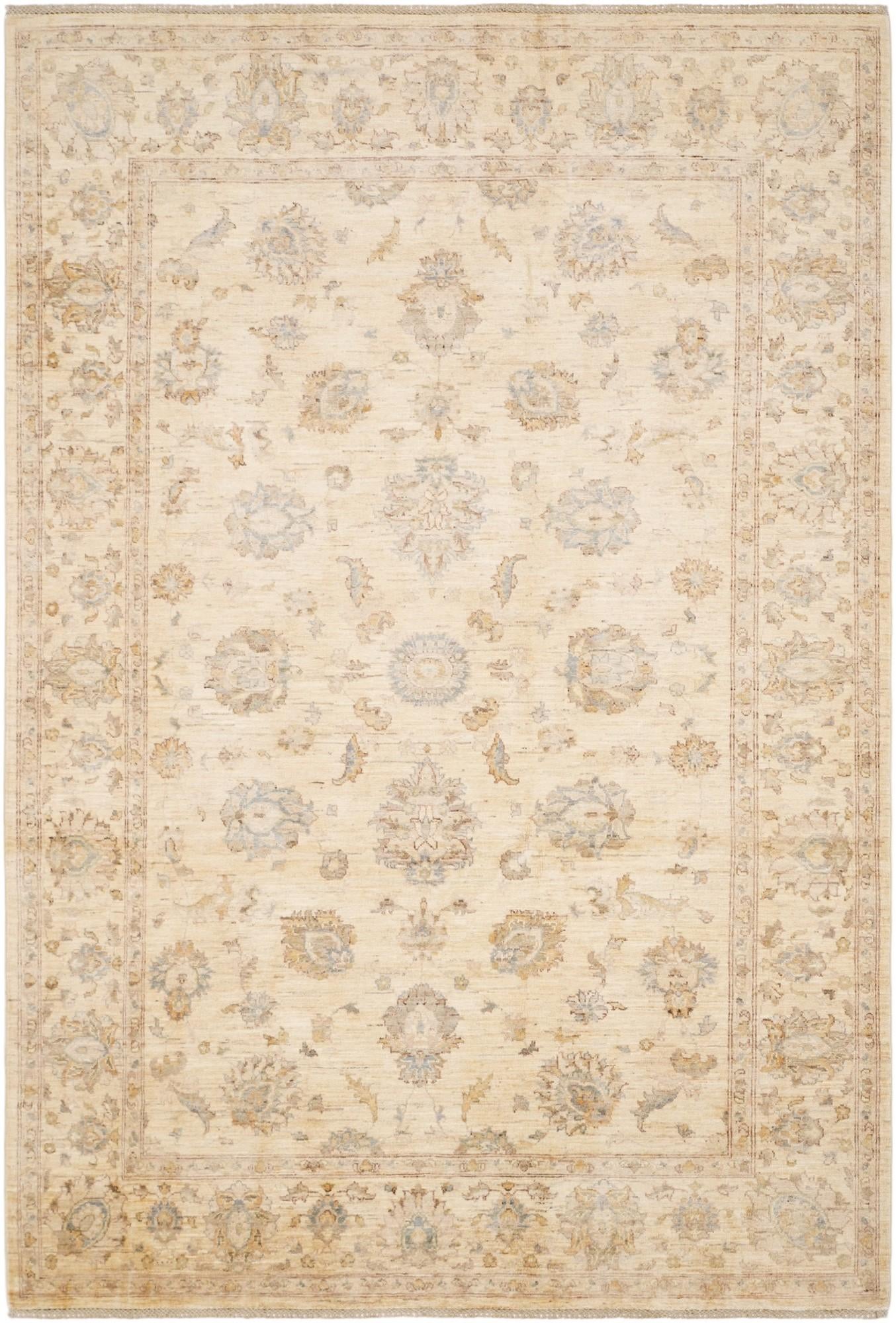 6' 7 x 9' 9 Hand Knotted Ziegler Rug