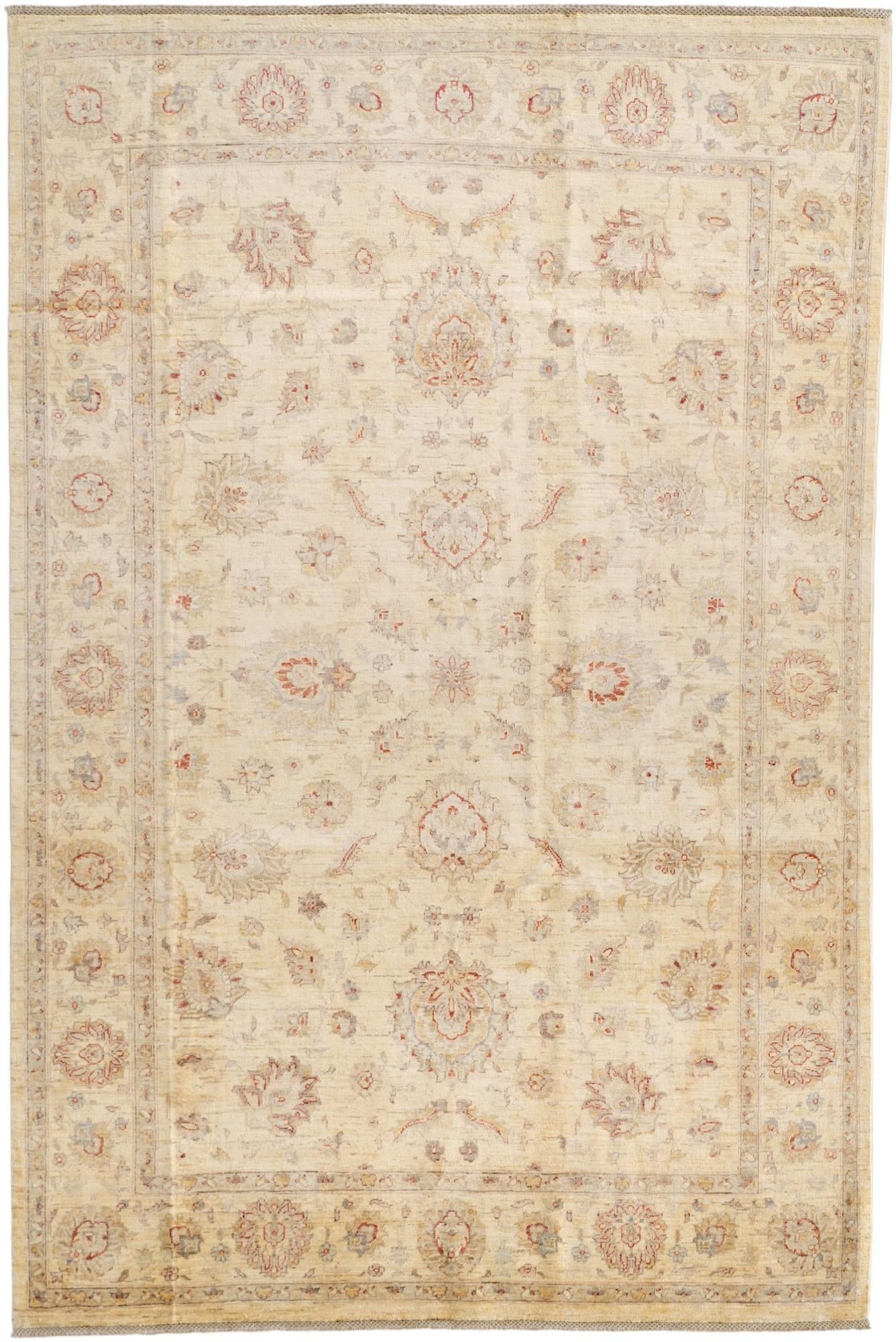6' 7 x 9' 10 Hand Knotted Ziegler Rug