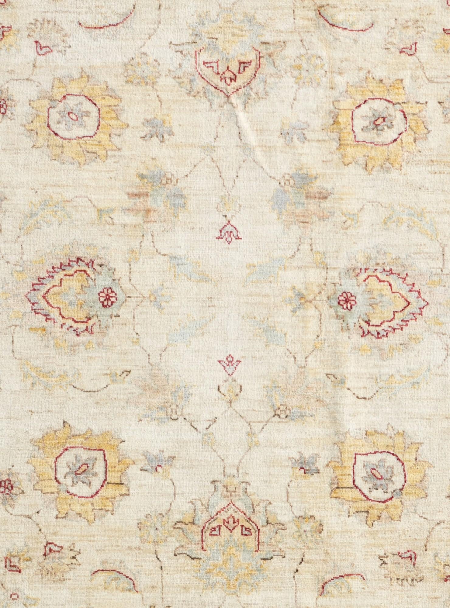 6' 8 x 9' 7 Hand Knotted Ziegler Rug