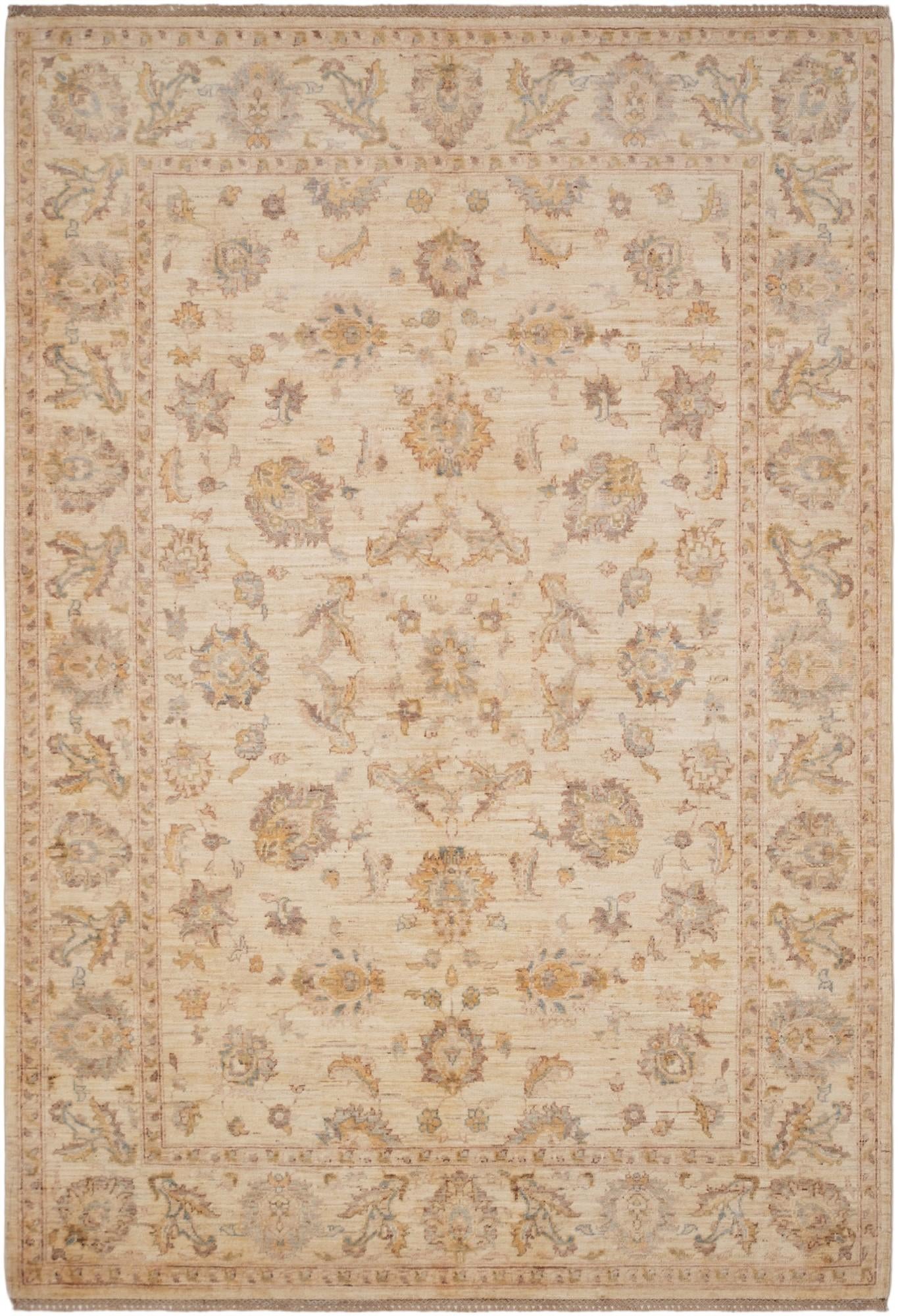 5' 9 x 8' 5 Hand Knotted Ziegler Rug