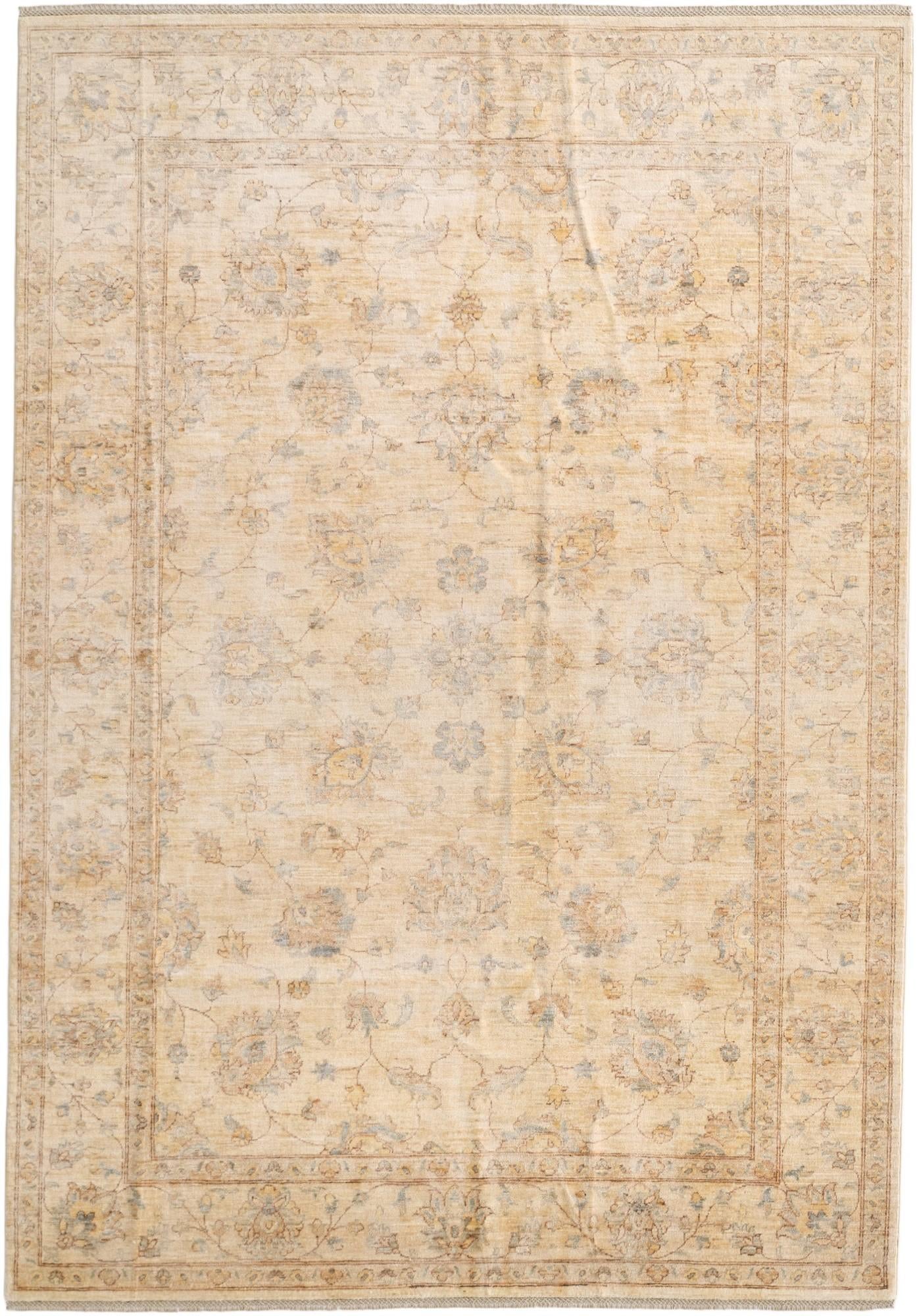 6' 10 x 9' 10 Hand Knotted Ziegler Rug