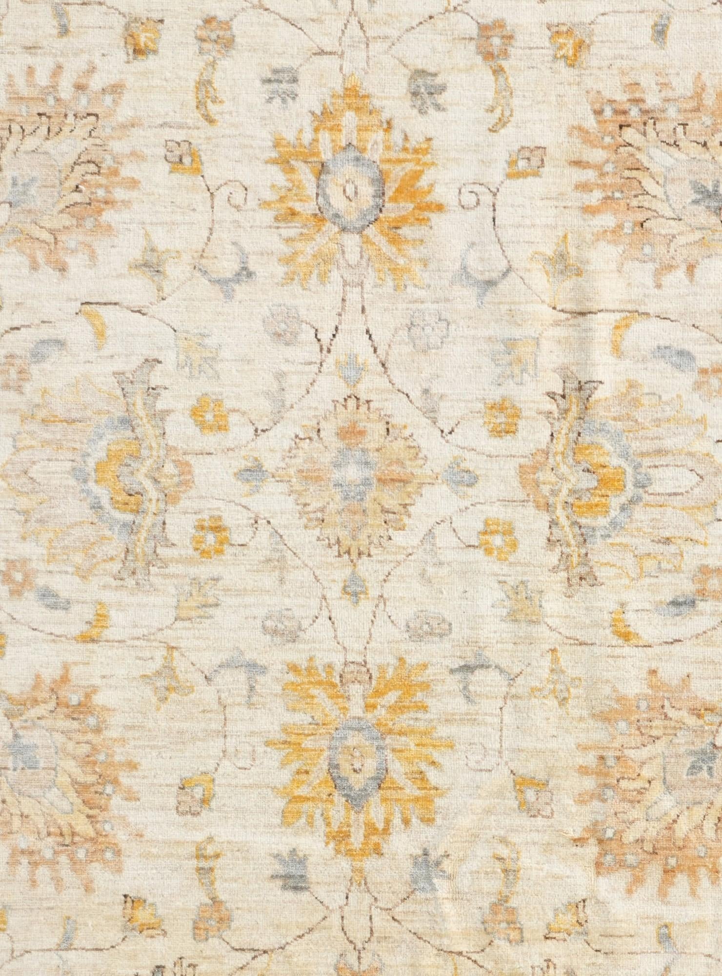 6' 9 x 9' 6 Hand Knotted Ziegler Rug