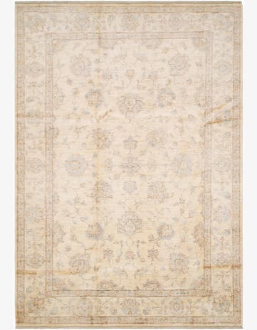 6' 3 x 8' 11 Hand Knotted Ziegler Rug