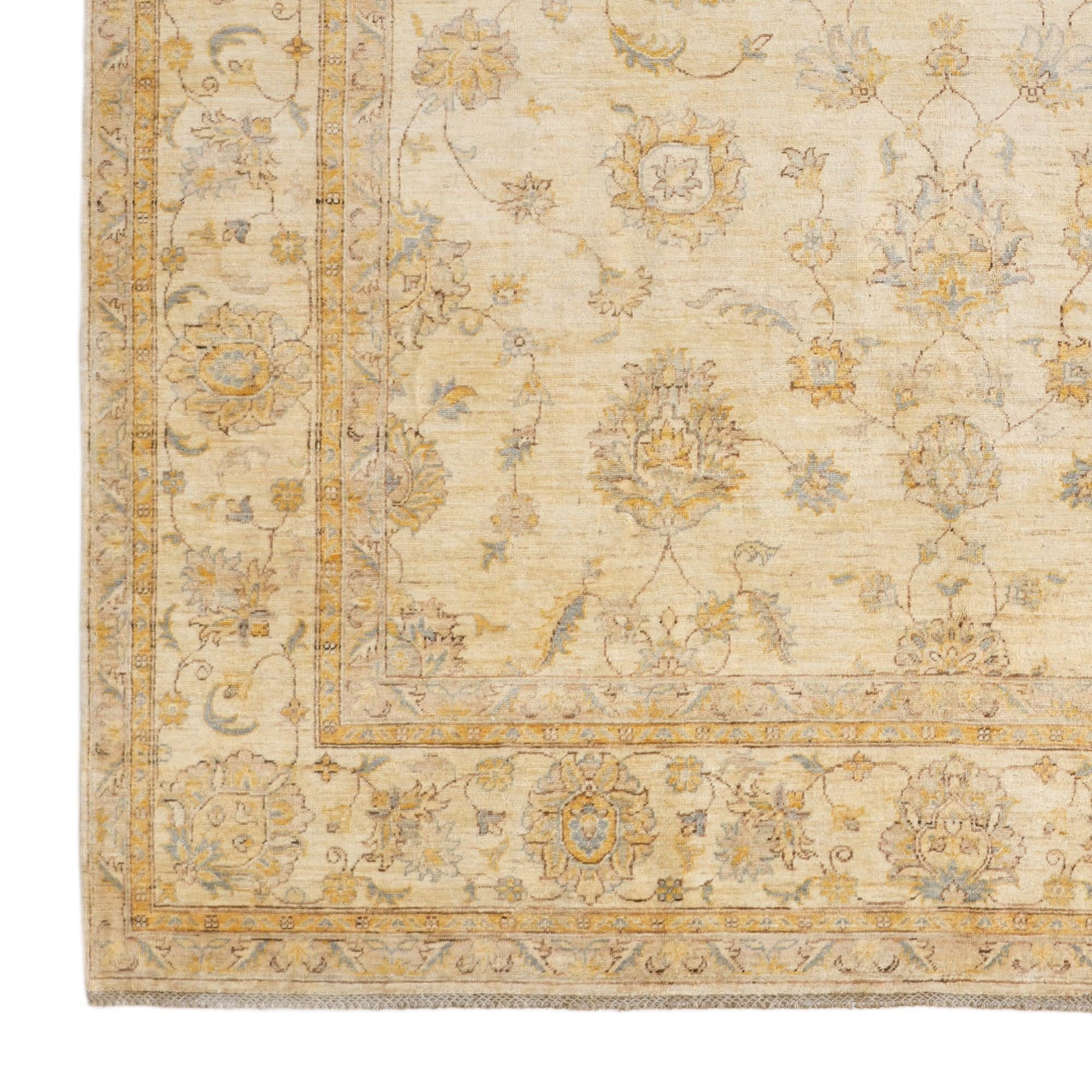 245cm x 300cm Hand Knotted Ziegler Rug