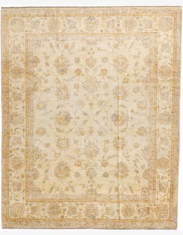 8' x 9' 11 Hand Knotted Ziegler Rug