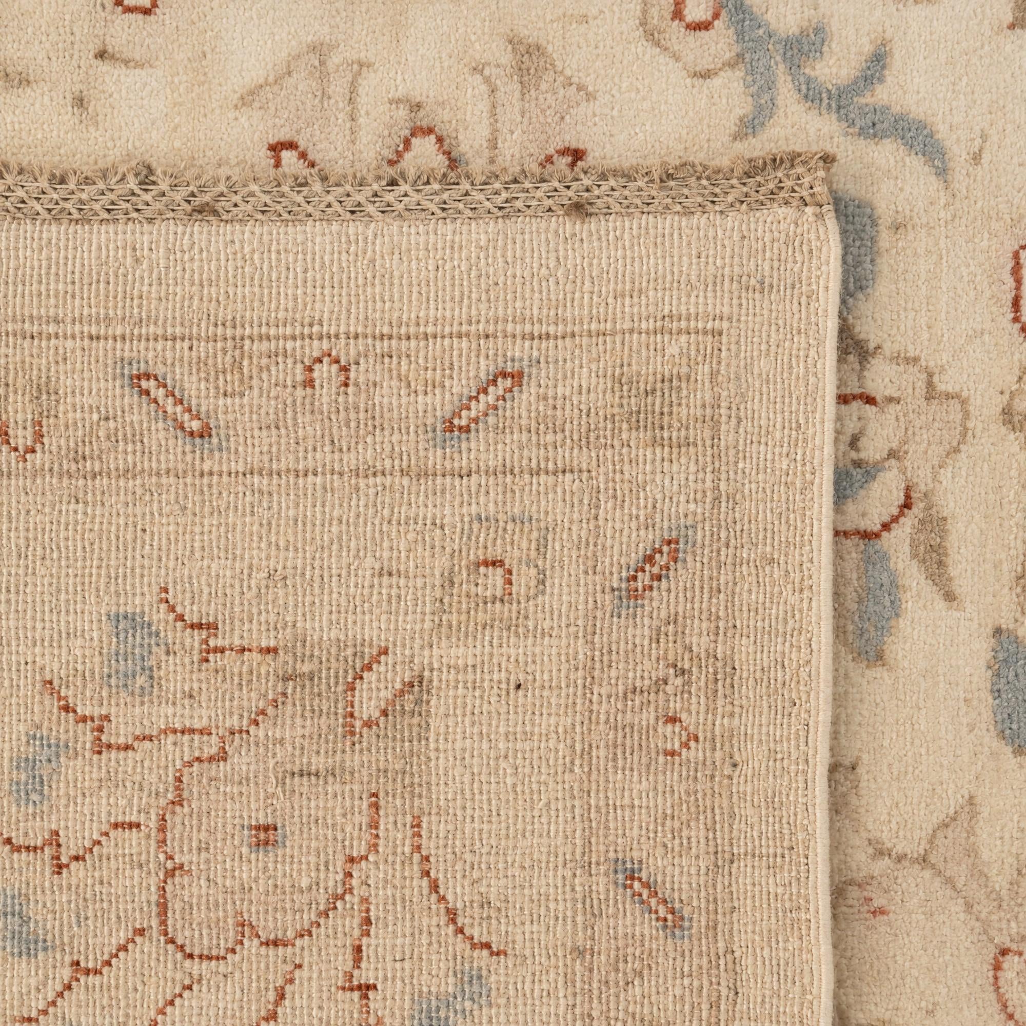 8' 6 x 9' 11 Hand Knotted Ziegler Rug