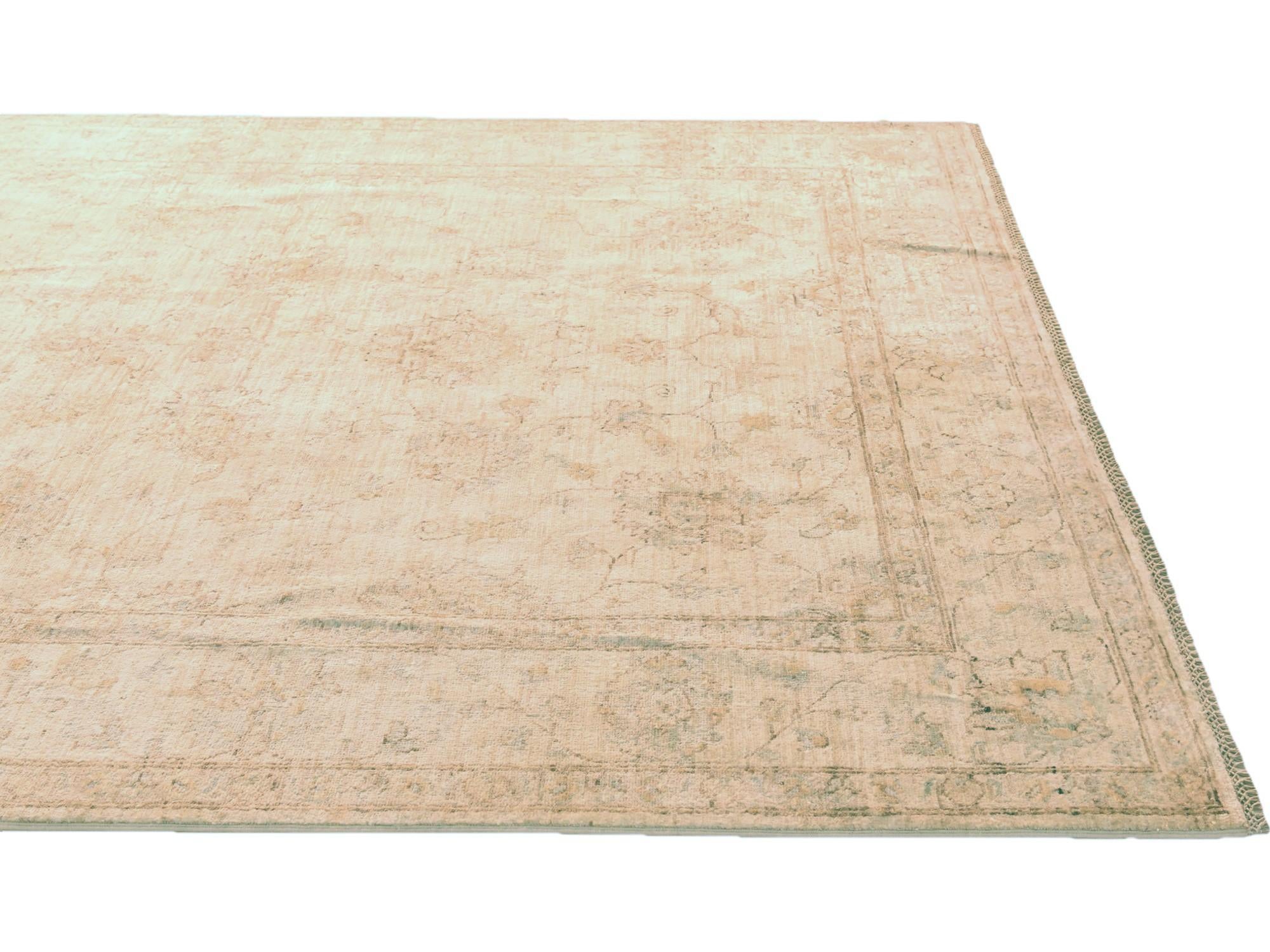 6' 1 x 8' 11 Hand Knotted Ziegler Rug