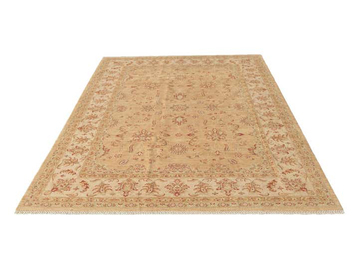 6' 9 x 9' 7 Hand Knotted Ziegler Rug