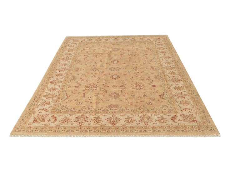 Detail image of 6' 9 x 9' 7 Hand Knotted Ziegler Rug