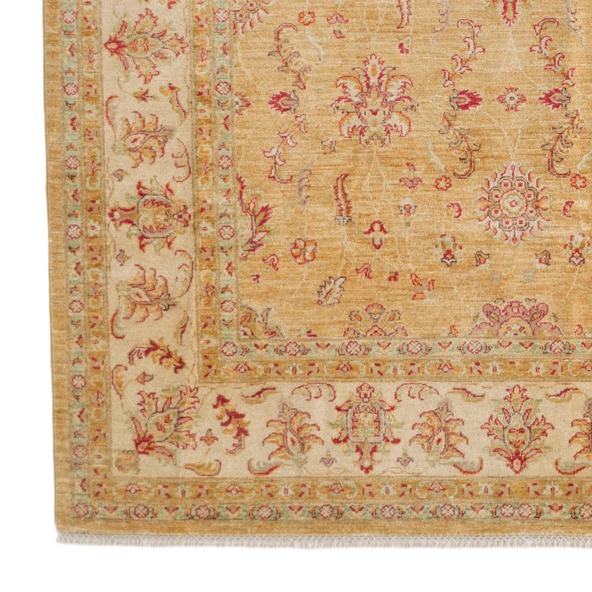 6' 9 x 9' 7 Hand Knotted Ziegler Rug