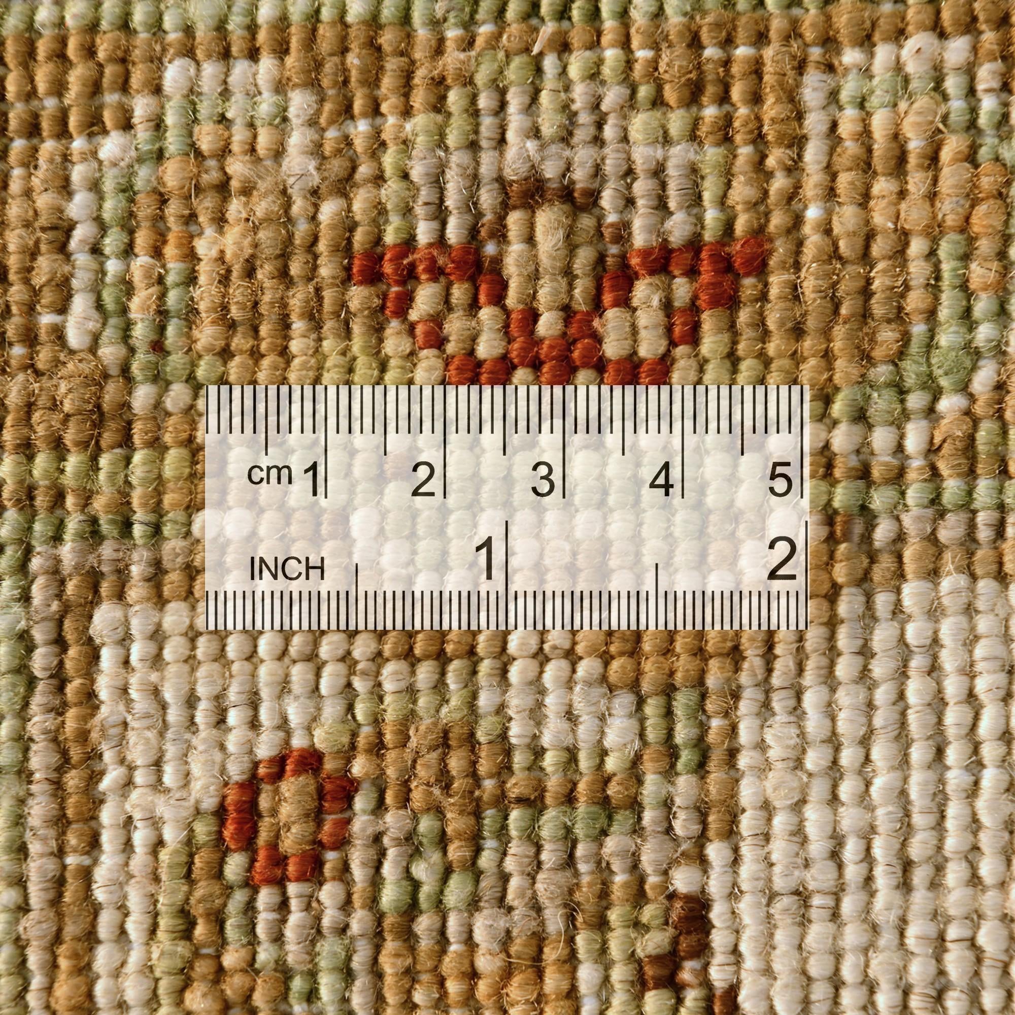6' 9 x 9' 7 Hand Knotted Ziegler Rug
