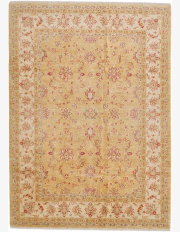6' 9 x 9' 7 Hand Knotted Ziegler Rug
