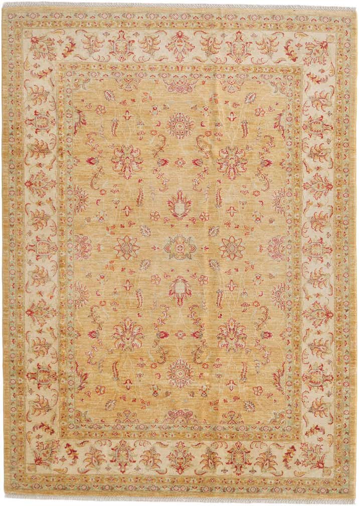 6' 9 x 9' 7 Hand Knotted Ziegler Rug