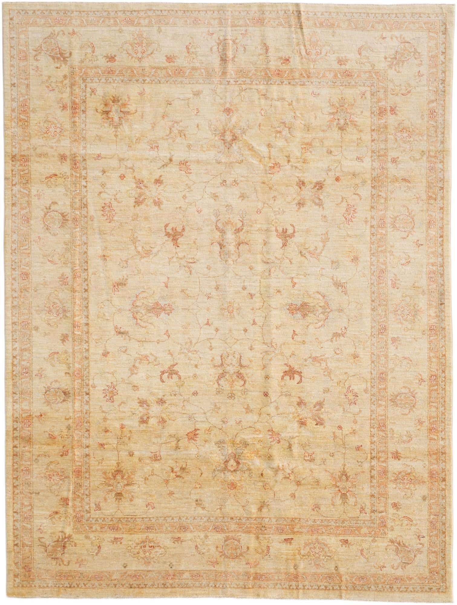 6' 9 x 8' 11 Hand Knotted Ziegler Rug