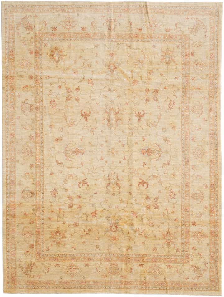 6' 9 x 8' 11 Hand Knotted Ziegler Rug