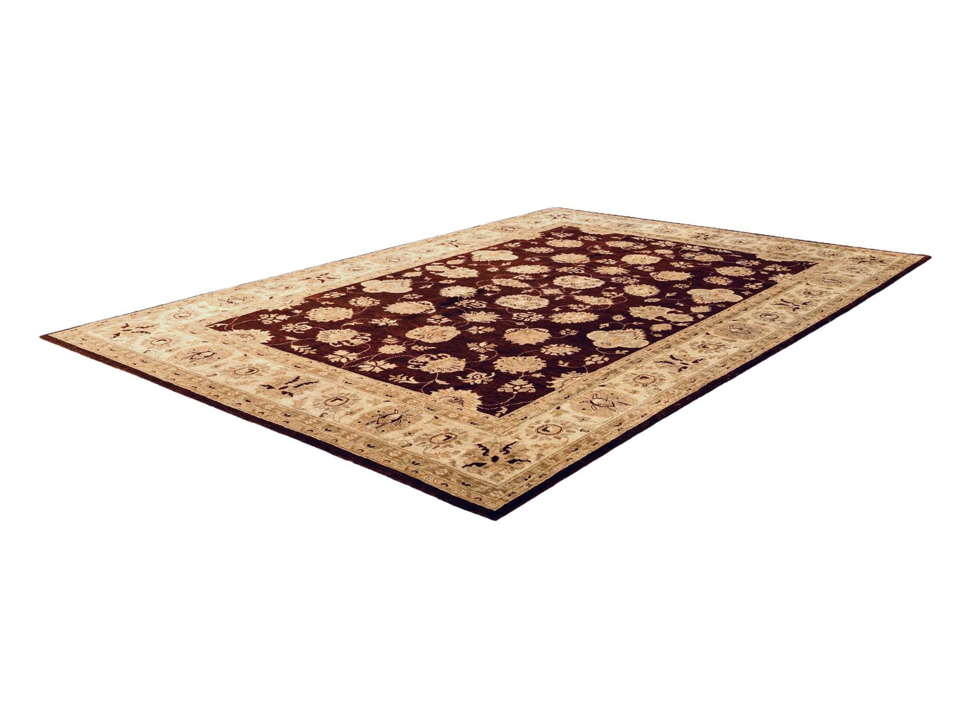 6' 9 x 9' 10 Hand Knotted Ziegler Rug
