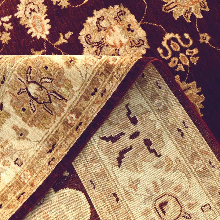 6' 9 x 9' 10 Hand Knotted Ziegler Rug