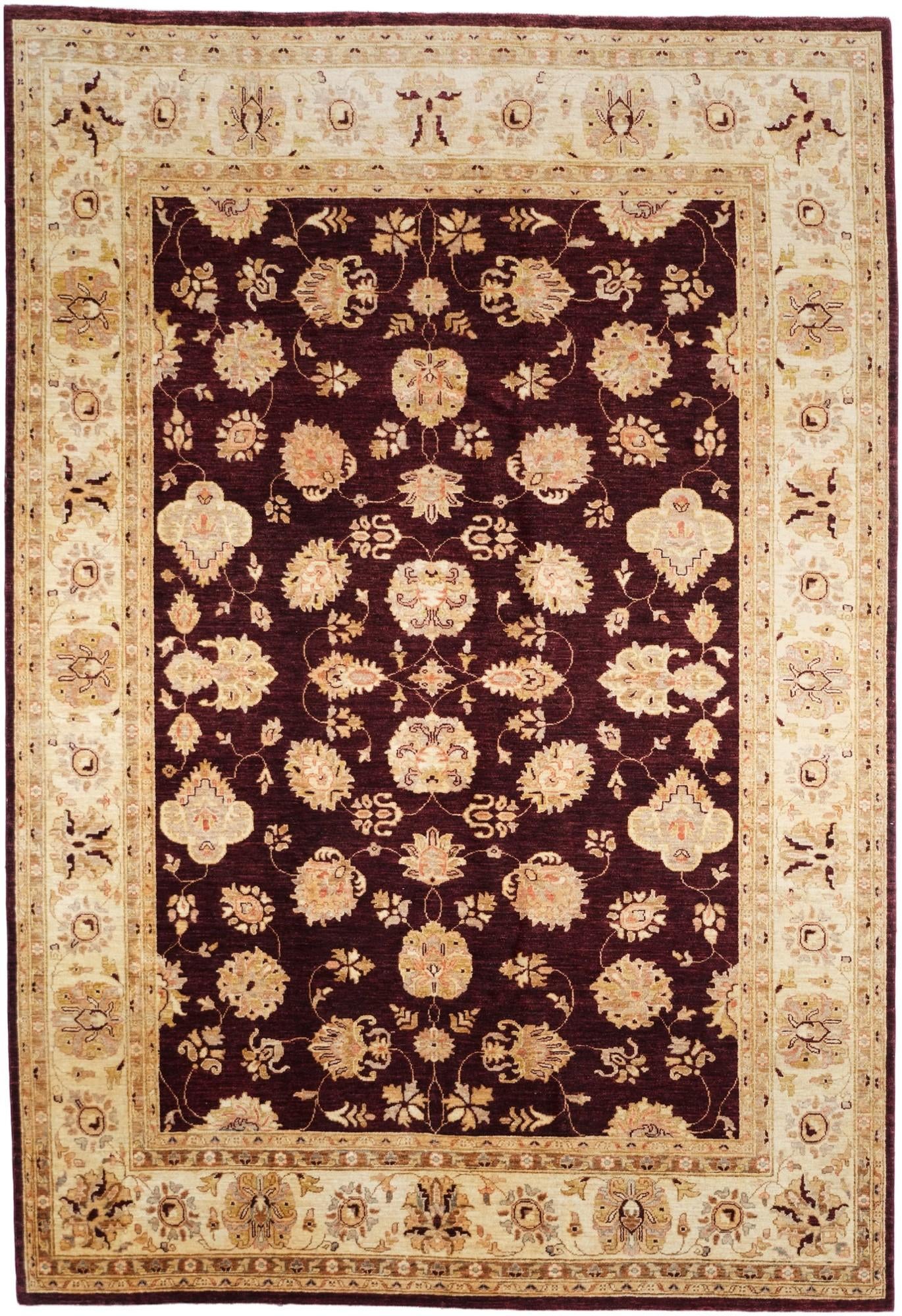 6' 9 x 9' 10 Hand Knotted Ziegler Rug