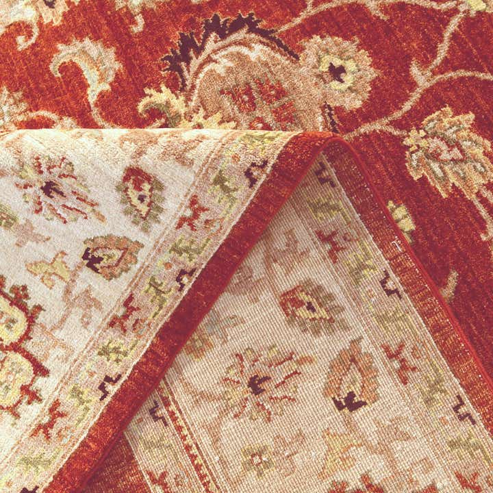 6' 9 x 9' 9 Hand Knotted Ziegler Rug
