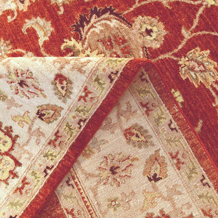 Detail image of 6' 9 x 9' 9 Hand Knotted Ziegler Rug