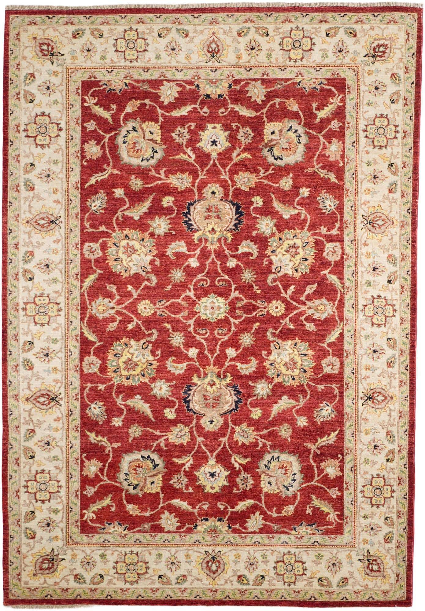 6' 9 x 9' 9 Hand Knotted Ziegler Rug