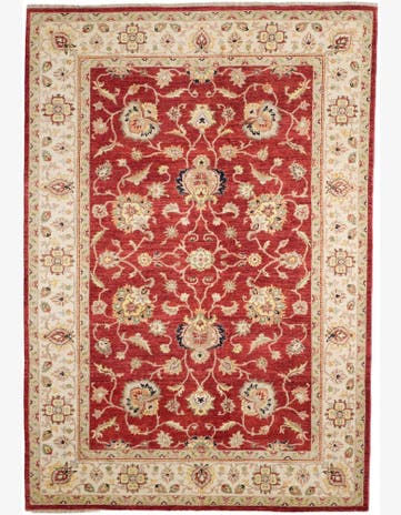 6' 9 x 9' 9 Hand Knotted Ziegler Rug