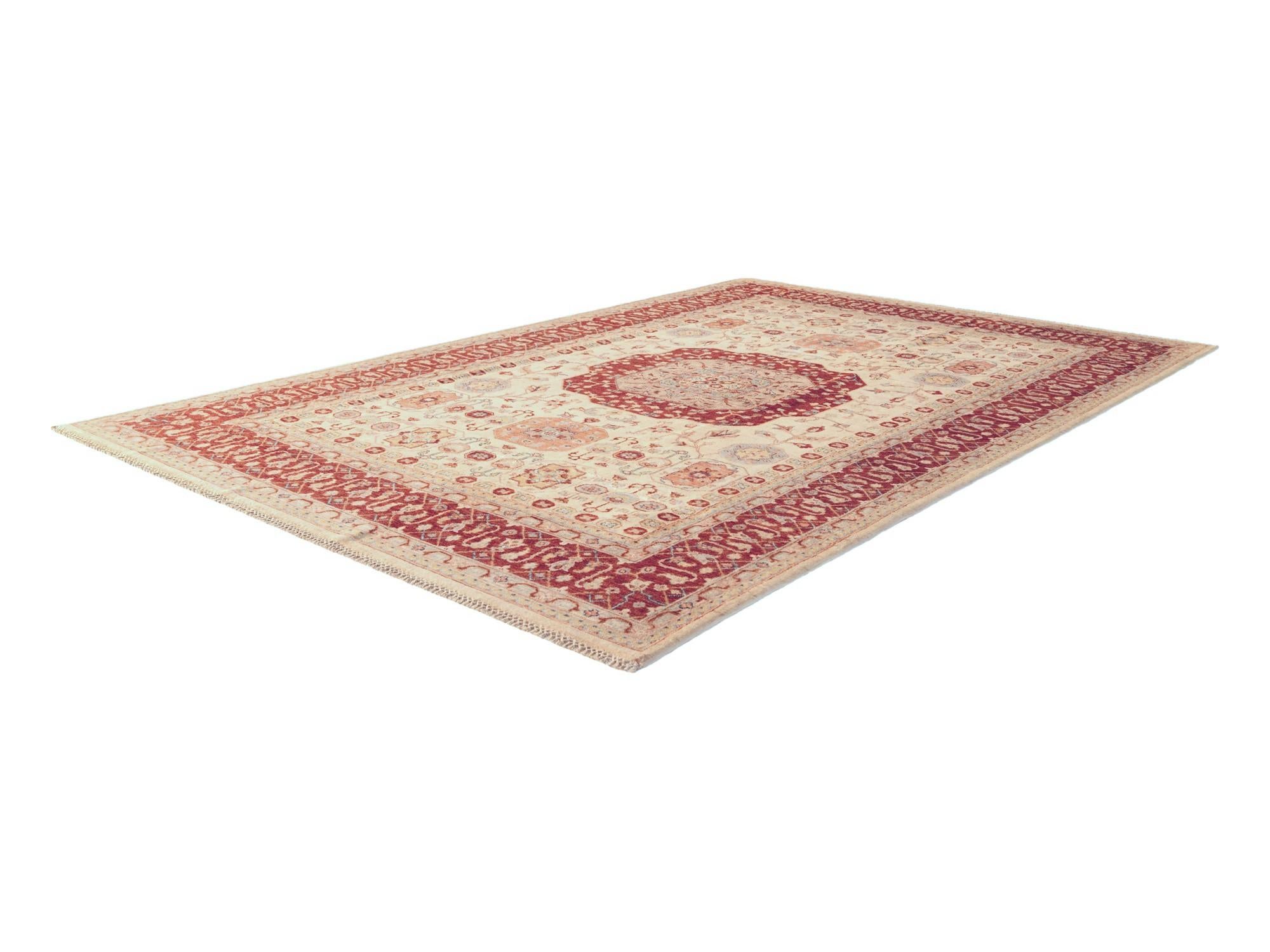 6' 9 x 10' 2 Hand Knotted Ziegler Rug