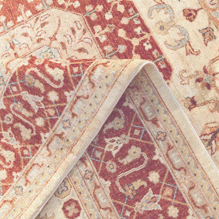 6' 9 x 10' 2 Hand Knotted Ziegler Rug