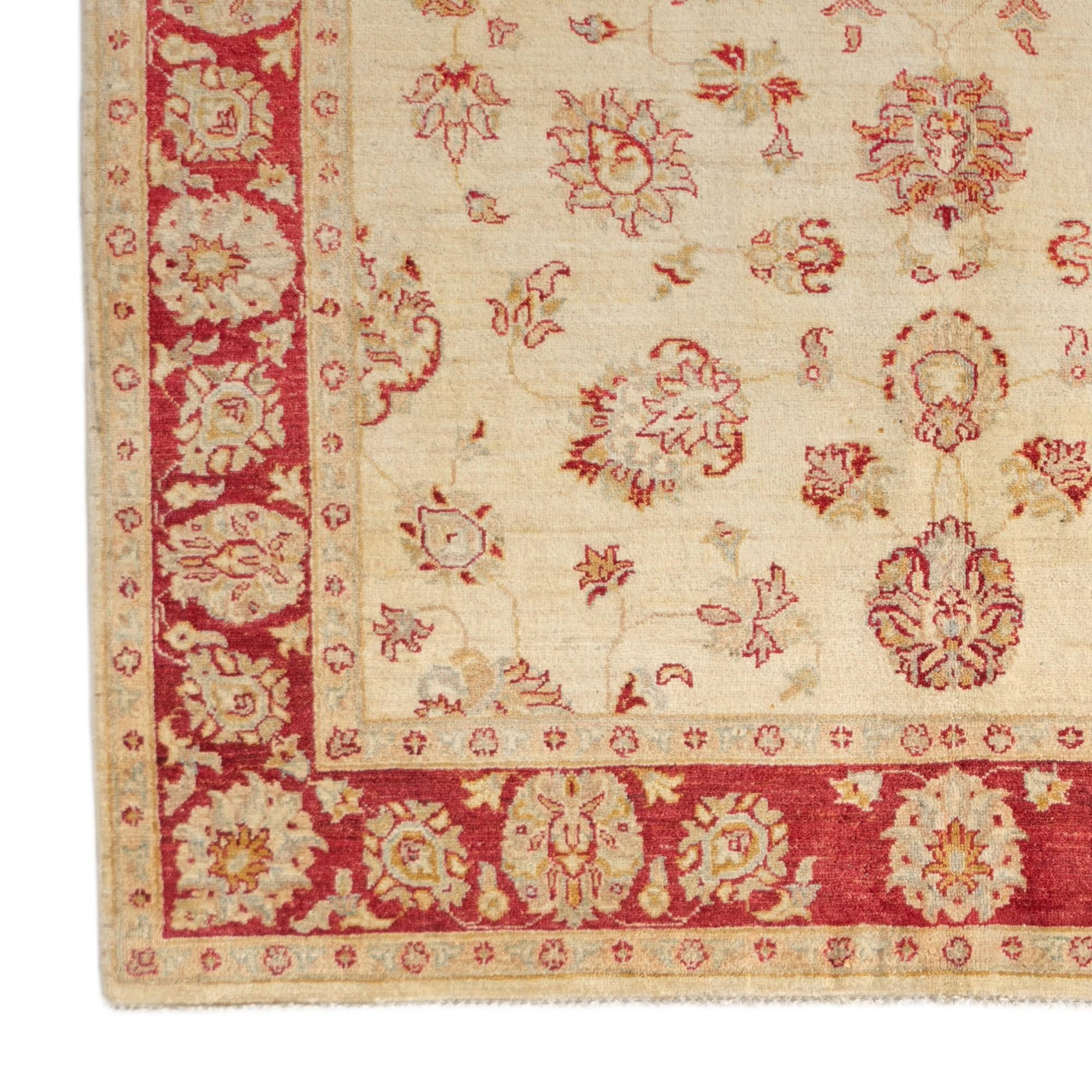 155cm x 200cm Hand Knotted Ziegler Rug