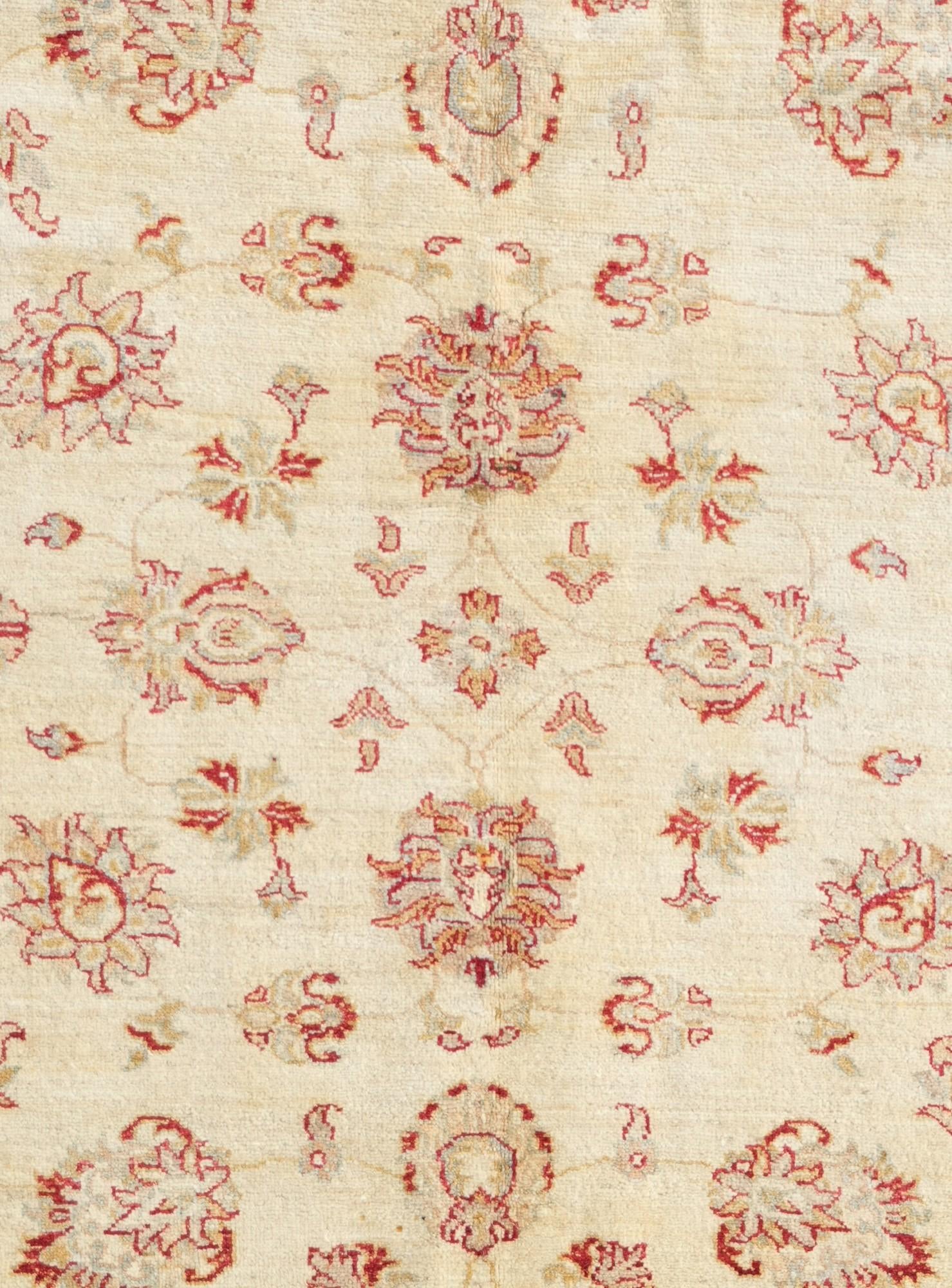 5' 1 x 6' 7 Hand Knotted Ziegler Rug