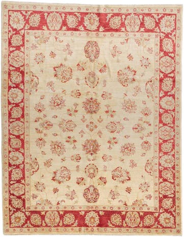 5' 1 x 6' 7 Hand Knotted Ziegler Rug