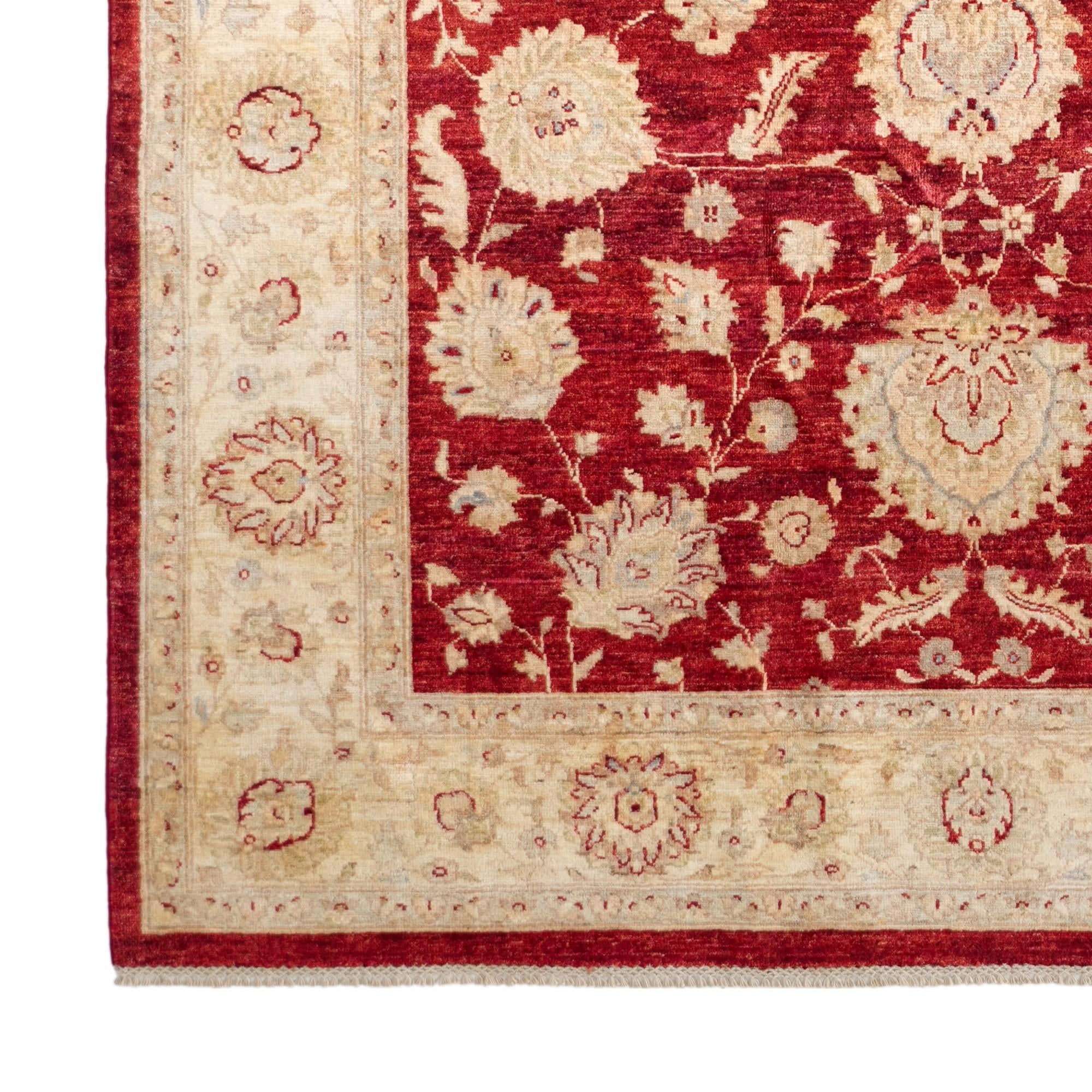 Detail image 7 of 12: 6' 8 x 9' 9 Hand Knotted Ziegler Rug