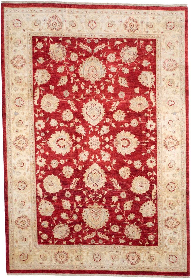 Detail image of 205cm x 295cm anudado a mano Ziegler Alfombra