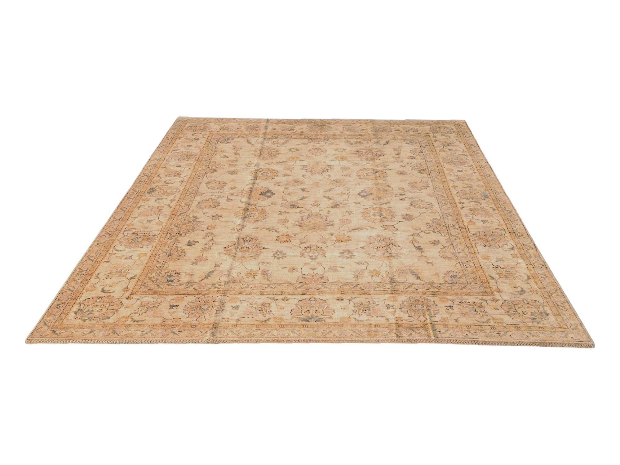 250cm x 305cm Hand Knotted Ziegler Rug