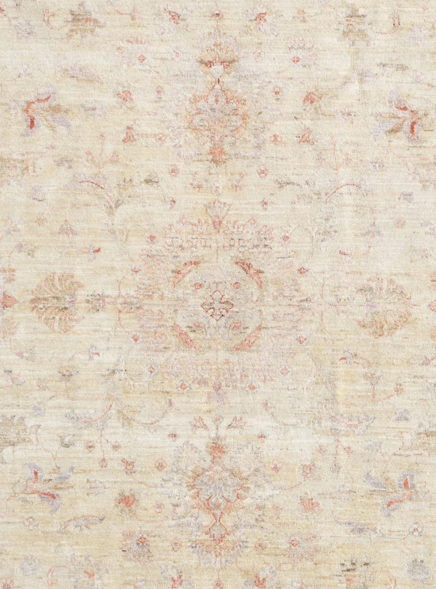 6' 10 x 10' Hand Knotted Ziegler Rug