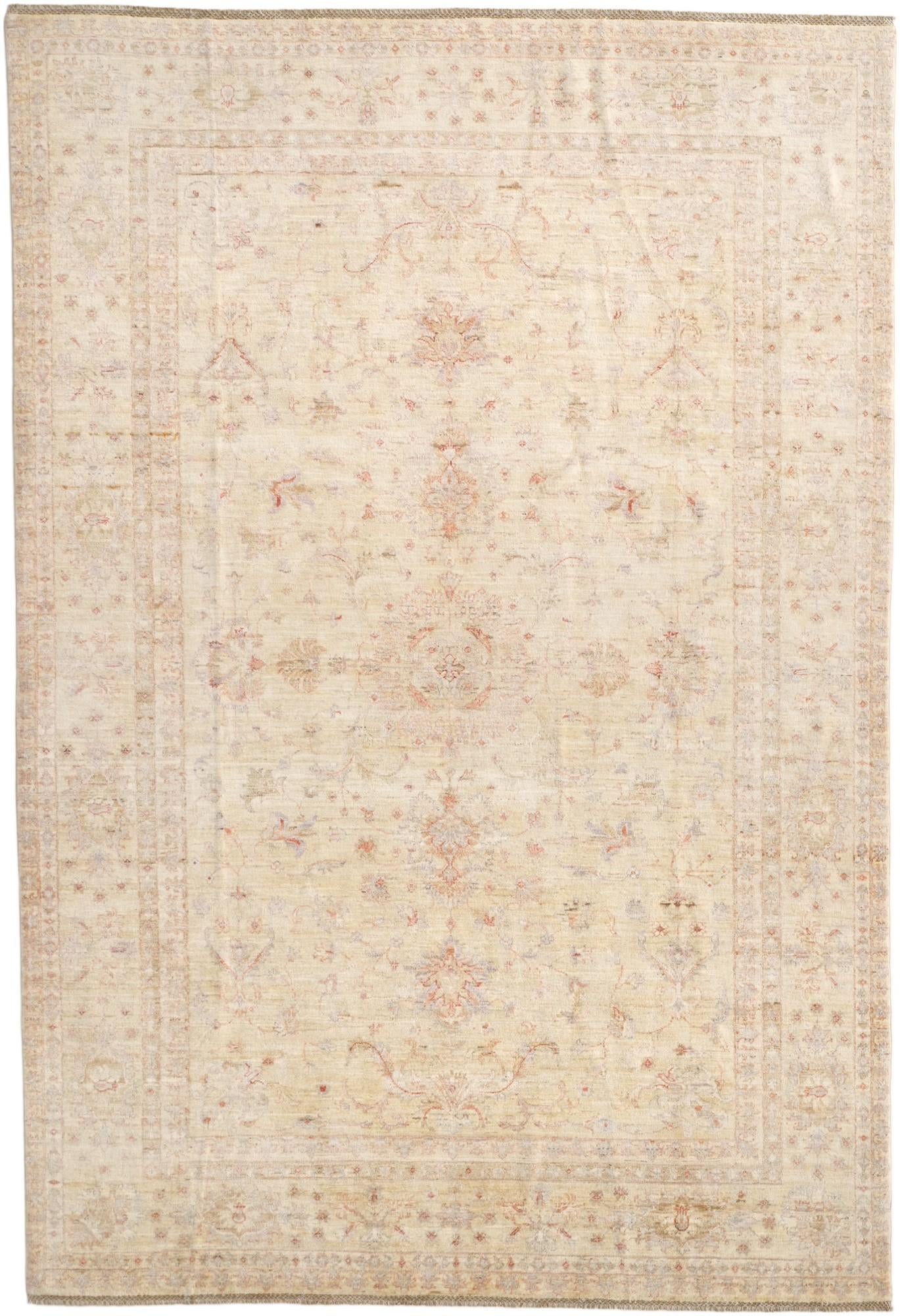 6' 10 x 10' Hand Knotted Ziegler Rug